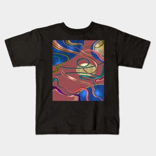 Abstract impression Kids T-Shirt